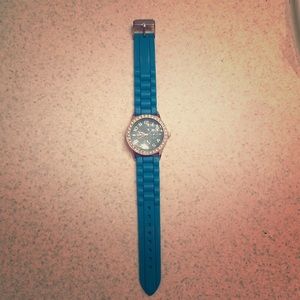 Women’s turquoise diamond watch